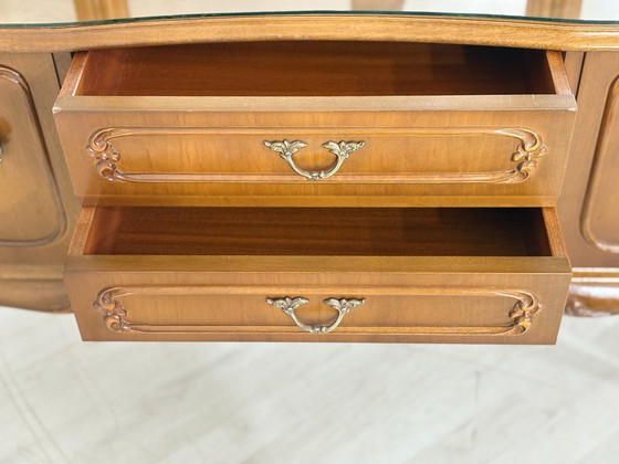 Image 1 of Chippendale kaptafel / vintage ladekast / dressoir / kaptafel / slaapkamerkast