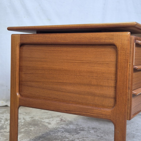 Image 1 of G.V. Møbler vintage 1960s Danish teak desk Scandinavian