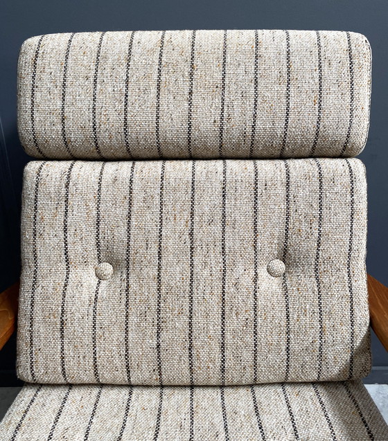 Image 1 of Hochlehniger Relaxsessel mit Hocker 1960er Jahre von Tarm Stole Dänemark