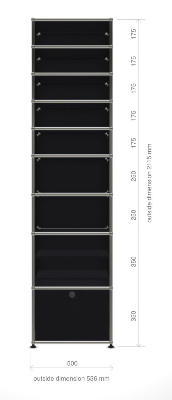 Image 1 of USM Haller tower storage unit