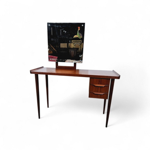 Teak Schminktisch von Gunnar Nielsen für Tibergaard, Dänemark, 1960er Jahre