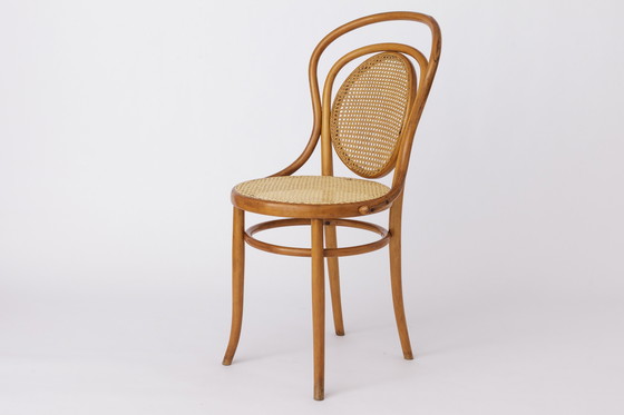 Image 1 of Rare Vintage Fischel Chair | 1920s-1940s | Restored Bentwood Seat | Antique Austrian Design