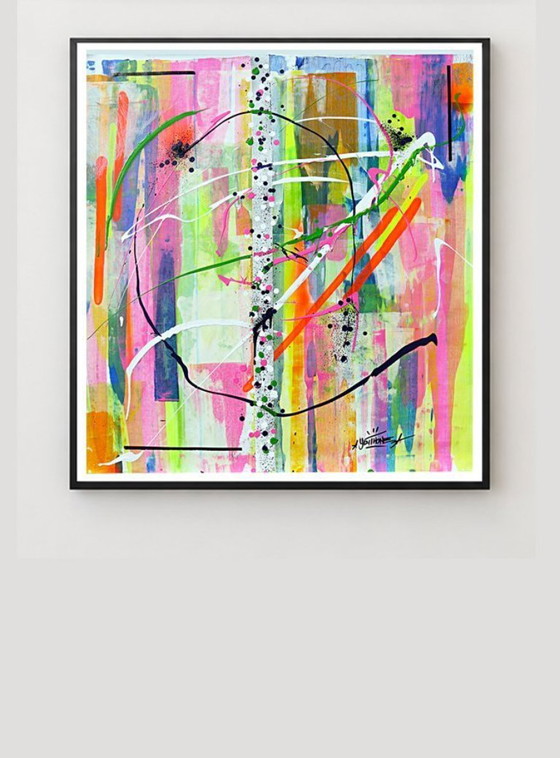 YOUTHONE - Chromatic Flow XXL - Tela d'artista – Dipinti e disegni (photo 2 of 19)