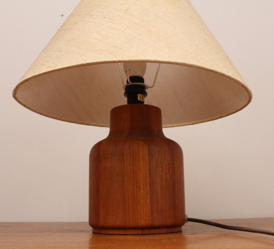 Image 1 of Lámpara de mesa de teca de Kirk Copenhagen