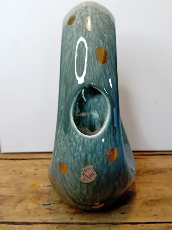 Vase Pichet Céramique Flammée – Alexandre de Wemmel (Signé) – Alexandre wemmel, Ceramic (photo 4 of 7)