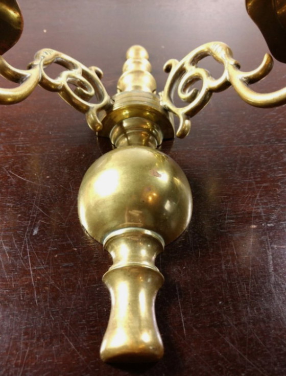 Applique murale en laiton antique – Objets déco, Brass (photo 7 of 7)