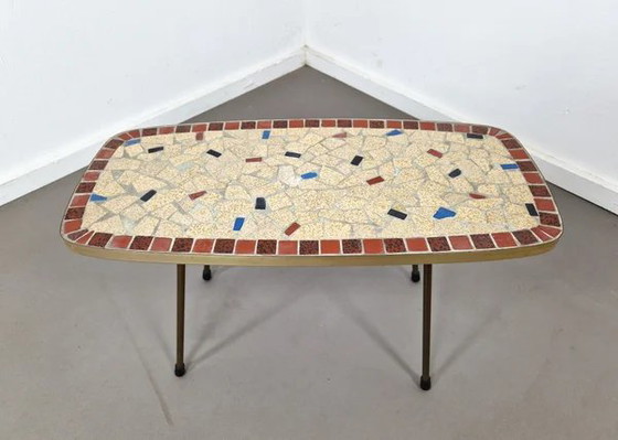 Porta piante a mosaico Mid-Century (4), Mid Century Modern (foto 3 di 10)