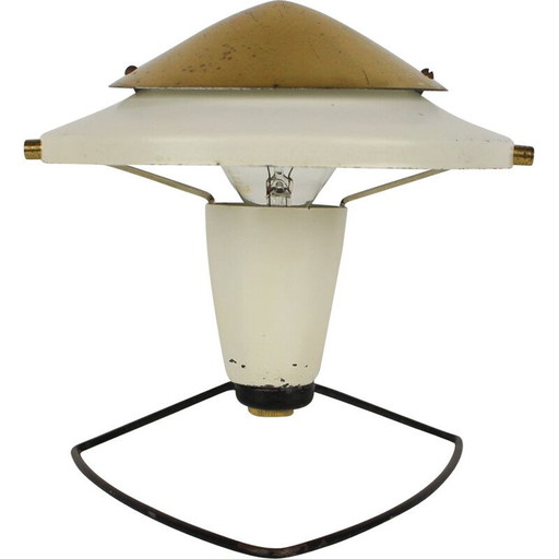 Vintage metalen lamp van Zukov voor Brno, Tsjecho-Slowakije 1970