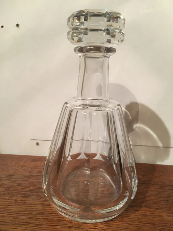 Decanter di cristallo "Baccarat" – Bicchieri e caraffe, Vetro, Vintage (photo 8 of 8)