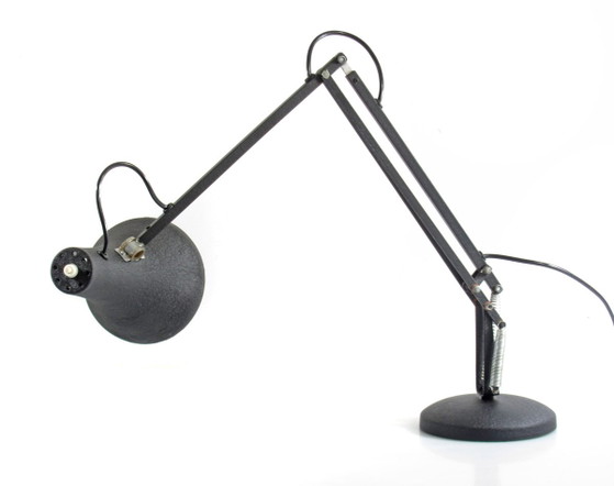 Lampada da scrivania Anglepoise vintage regolabile - Nera con finitura testurizzata rara (photo 9 of 12)