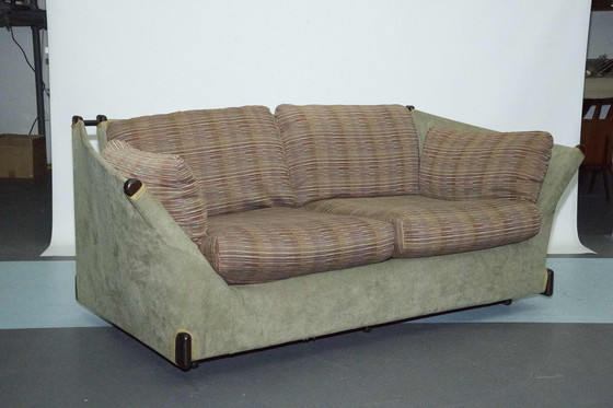 Image 1 of Zeldzame love seat, model Violoncello van Piero De Martini voor Cassina, Italië 1970S