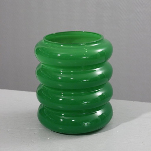 Solstråle vase Ikea vintage design Anne Nilsson 2011 green model