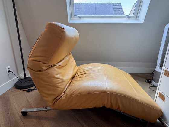 Chaise Longue Originale Vintage N. Eilersen in Pelle Cognac – Poltrone (photo 3 of 7)