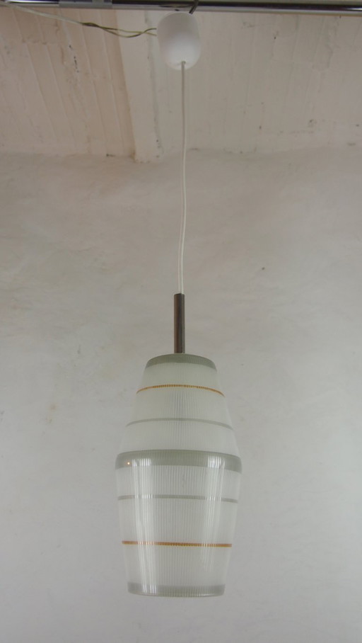 Lampadario a sospensione LUNEL Texture vintage della metà del secolo 1960