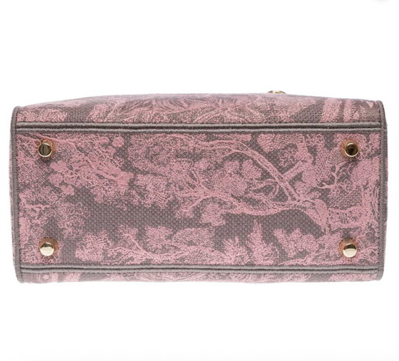 Image 1 of Bolso DIOR Lady Dior en Toile Rose - 102003