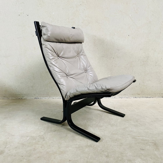 Image 1 of Chaise longue Siesta grise d'Ingmar Relling pour Westnofa, Norvège Années 1960