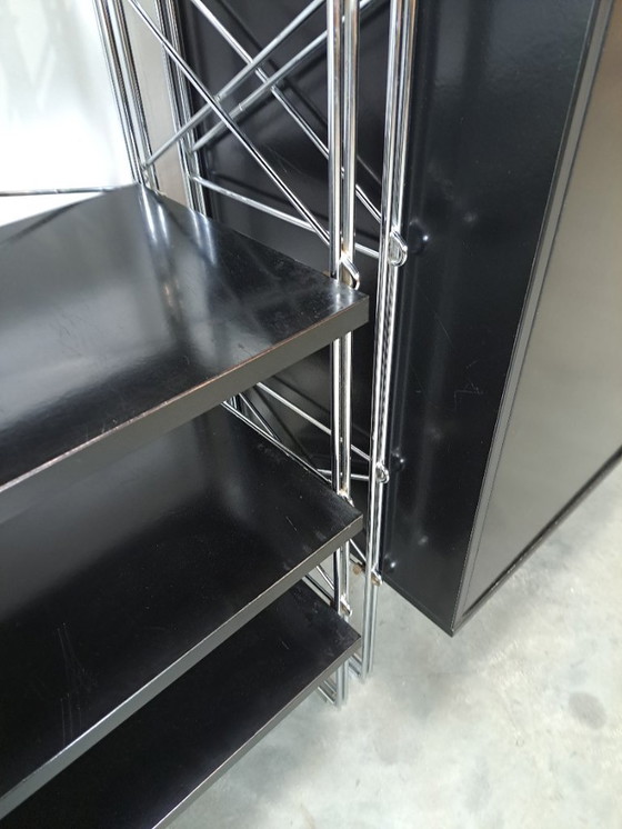 Image 1 of Ensemble d'armoires et d'étagères modulaires Denka de design danois