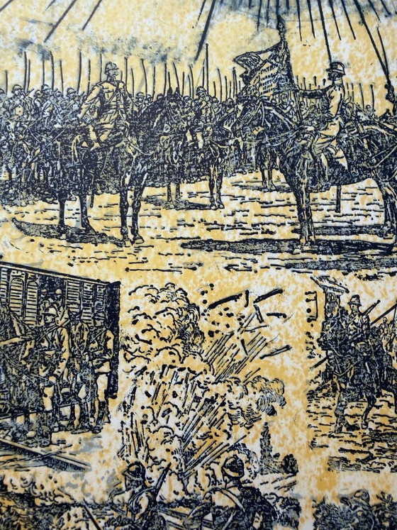 Image 1 of Max Ernst – (1891–1976) Ausstellungsplakat „La Ballade du Soldat“ (1972, Galerie Berggruen), gedruckt in Frankreich