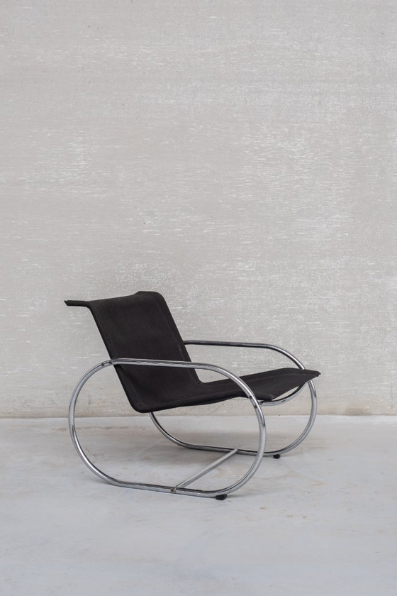 Image 1 of Scandinavian tubular easy chair