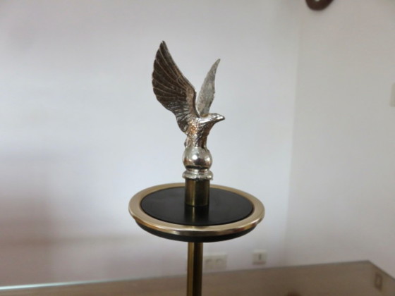 Cigarette dispenser "eagle and stars" 60-70, vintage – Decorative Objects, Metal, Brass (photo 9 of 14)