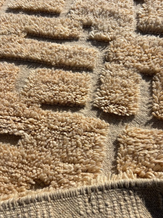 Image 1 of Marokkanischer Beni Ourain Läufer Teppich 80x310 cm, Wohnzimmer Läufer Teppich