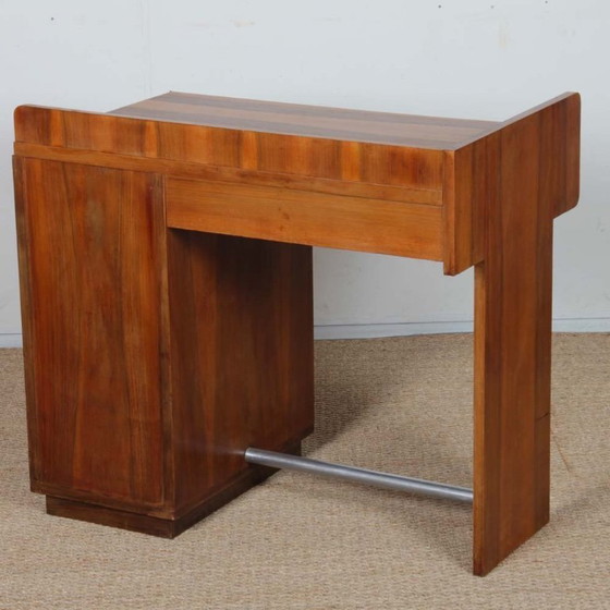Image 1 of Piccola scrivania modernista, opera francese degli anni '40.