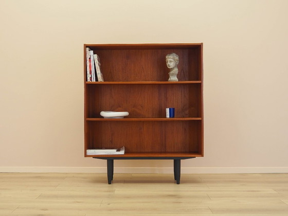Image 1 of Bibliothèque en teck, design danois, années 1970, fabriquée par Clausen & Søn