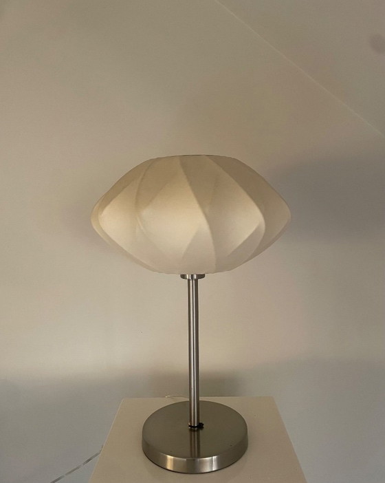 Image 1 of Vintage Stijl Mushroom Lamp – Modern DesignDeze prachtige tafellamp van het merk Trio Leuchten is een echte blikvanger die doet 