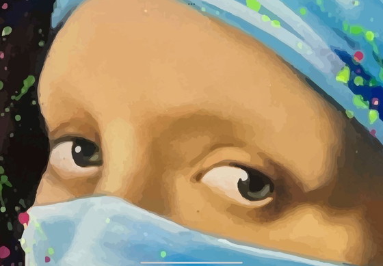 Image 1 of Alberto RICARDO - La jovem de la perla - Artist lithograph