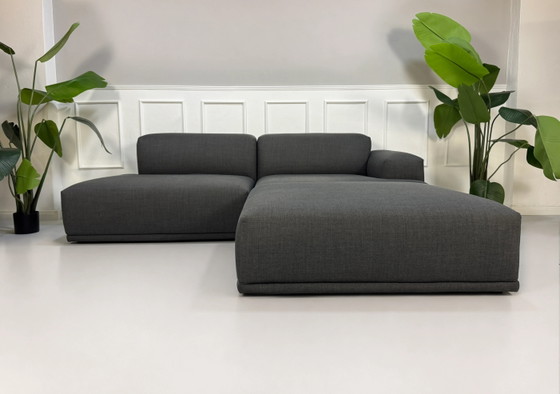 Image 1 of Muuto Connect Canapé Grau Stoff Ecksofa Canapé Modulaire