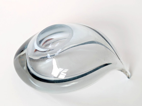 Image 1 of Bol en verre Holmegaard AKVA du milieu du siècle par Per Lütken signé