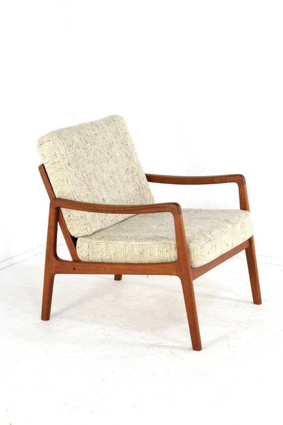 Image 1 of Ole Wanscher voor France & Son FD109 fauteuil vintage Deens design
