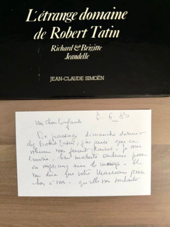 Het vreemde domein van Robert Tatin — Uitzonderlijk exemplaar met gesigneerde inscriptie en familieherkomst. (photo 7 of 8)