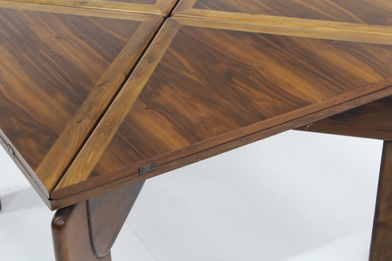 Image 1 of  Vintage uitschuifbare eettafel Silvio Coppola voor Bernini, jaren 60 Italië