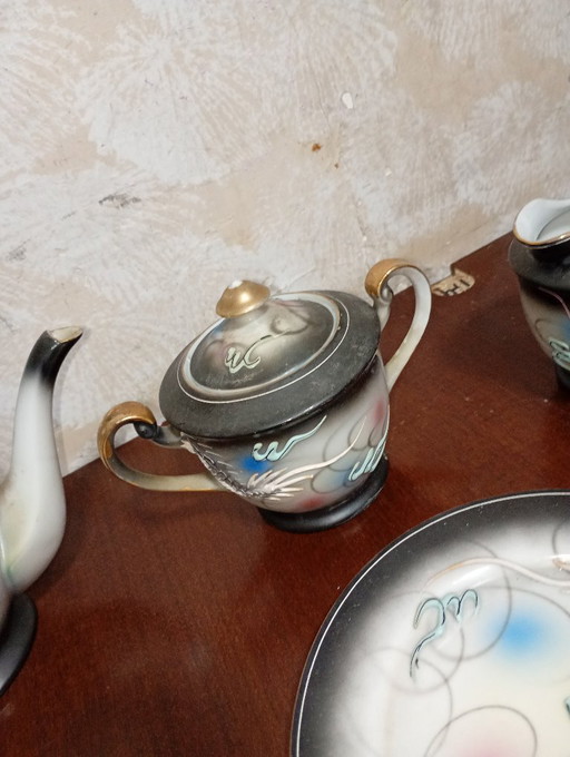 Juego de café y té japonés Satsuma