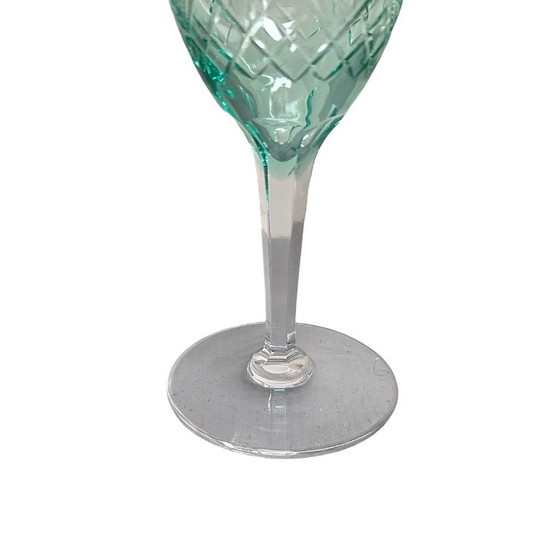 Verre à vin en uranium avec cristal taillé, du XXe siècle – Cadeaux, Glass (photo 4 of 6)