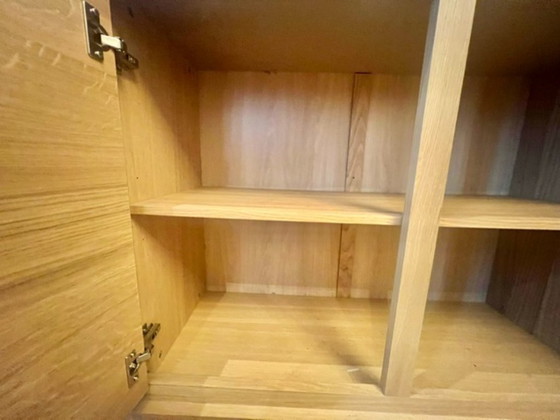 Image 1 of Large Light Wood Sideboard