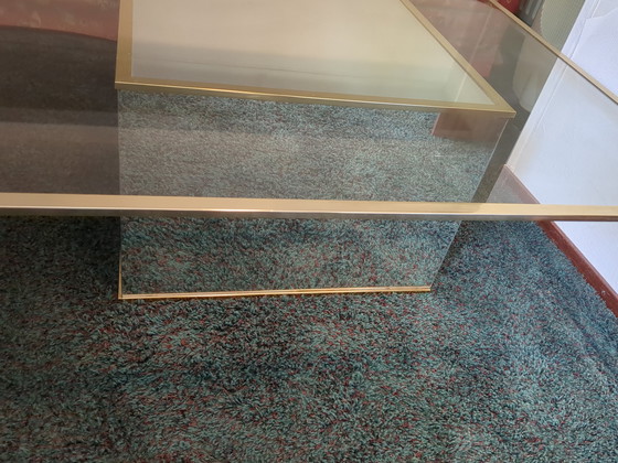 Image 1 of Tavolino vintage oro/specchio