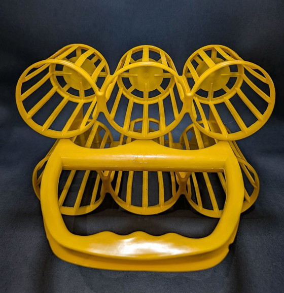 Image 1 of 2x Vintage 1960s bottle racks (Made in Holland)