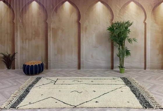 Marokkaans vloerkleed van natuurlijke wol, 250cm x 150cm – Vloerkleden en tapijten (photo 5 of 6)
