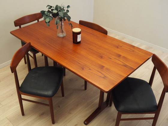Image 1 of Teak table, Danish design, 1960s, designer: Børge Mogensen