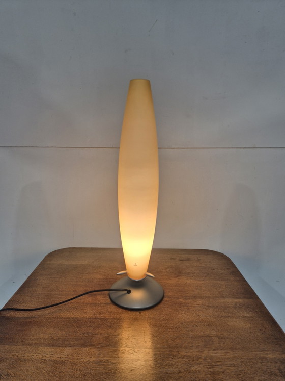 Image 1 of Vetri Murano vintage rocket atomic table lamp