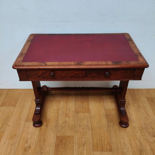 Antiker Schreibtisch, Mahagoni-Schreibtisch, Heimbüro