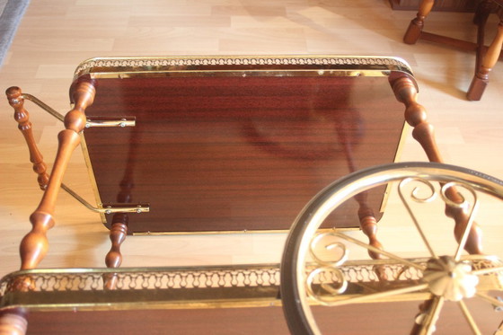 Image 1 of Chariot de bar vintage - Chariot de service