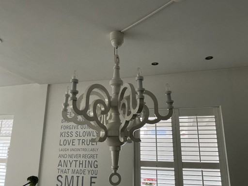 2x Lámpara de araña de papel MOOOI L