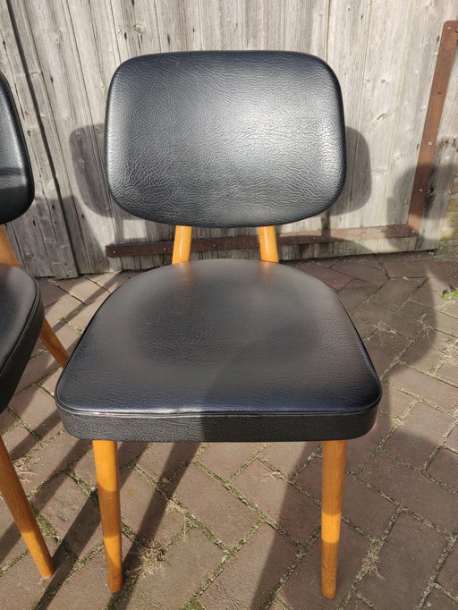 Sedie da pranzo vintage, set di 3