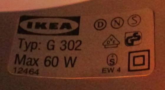 Image 1 of Vintage Ikea vloerlamp Typ G302