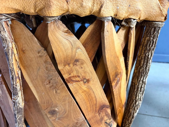 Coppia di sedie Equipale messicane, anni '70 – Poltrone, Wood (photo 12 of 12)