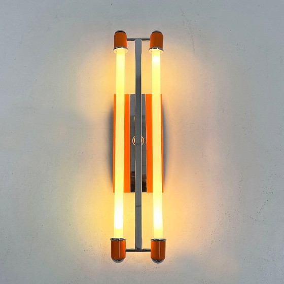 Image 1 of Orange Double Wall Neon, 1990s