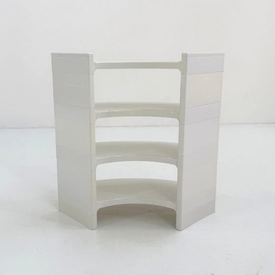 Image 1 of Estantería de esquina diseñada por Olaf Von Bohr para Flair, década de 1970.